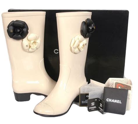 Las botas de agua de Chanel más tendencia del .